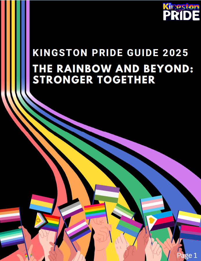 Cover page of Pride Guide 2025